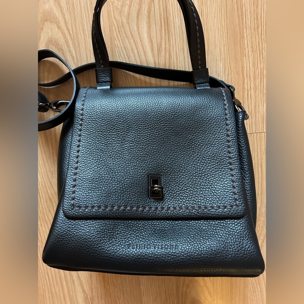Plinio Visionia purse real leather